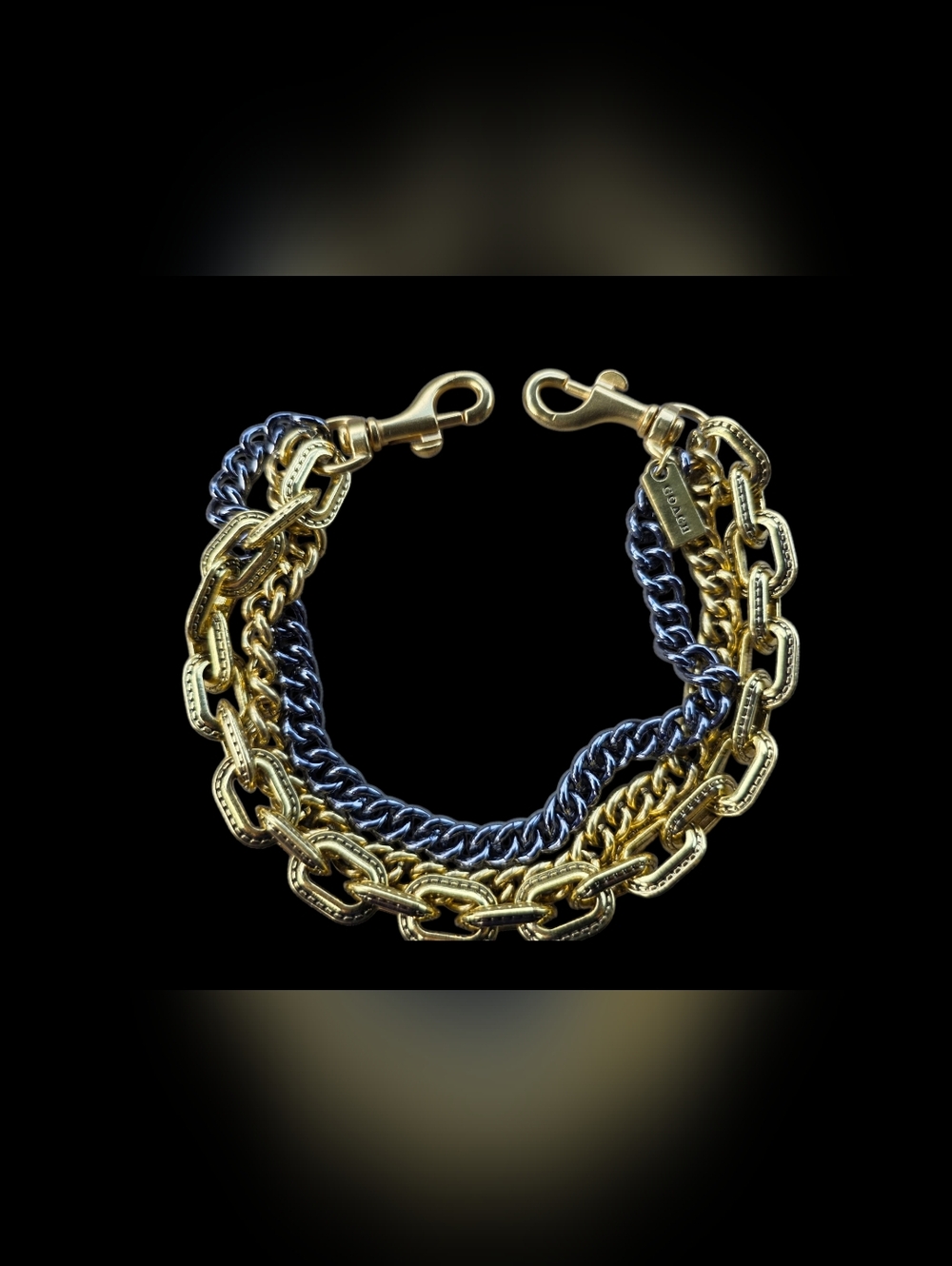 NOT FOR SALE Letter "C" Tri-Chain Bag Strap